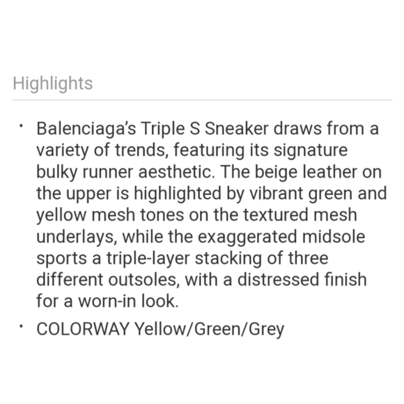 BALENCIAGA Triple S Sneakers - Picture 15 of 15